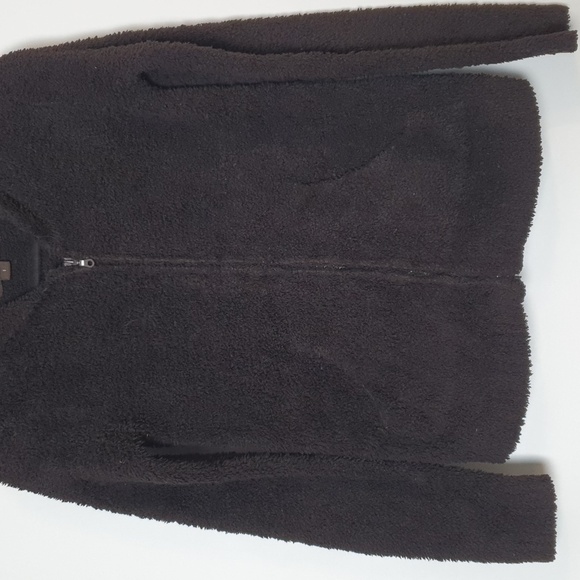 Barefoot Dreams CozyChic Relaxed Hoodie Fuzzy Jacket - Picture 7 of 10